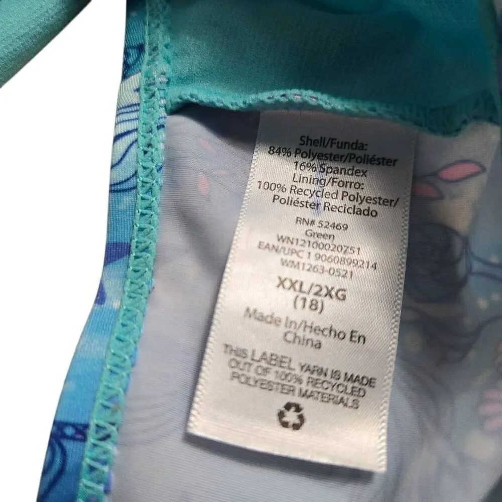 Wonder Nation Mermaid swimsuit bikini XXL 18
